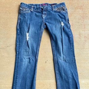 Rock & Roll Cowgirl Low Rise 34x34 jean lightly worn